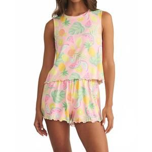 NEW Z SUPPLY le fruit short in pink peony